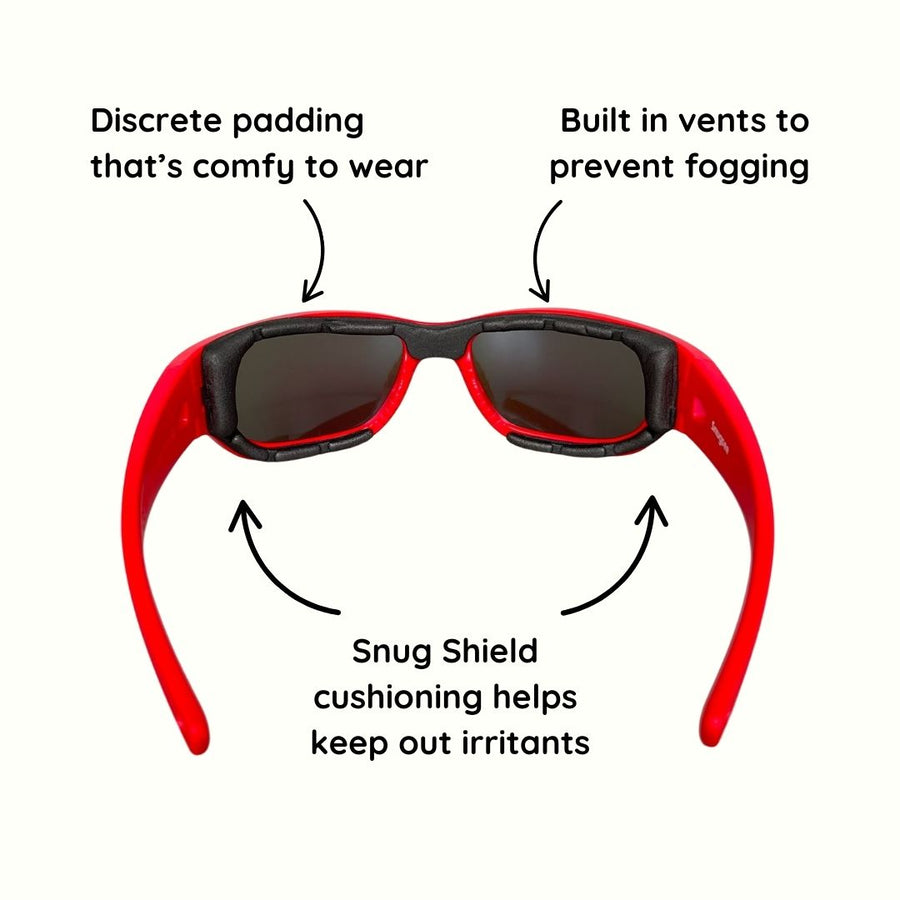 Red | REVO Lens | Snug Fit | 3-5 Yrs