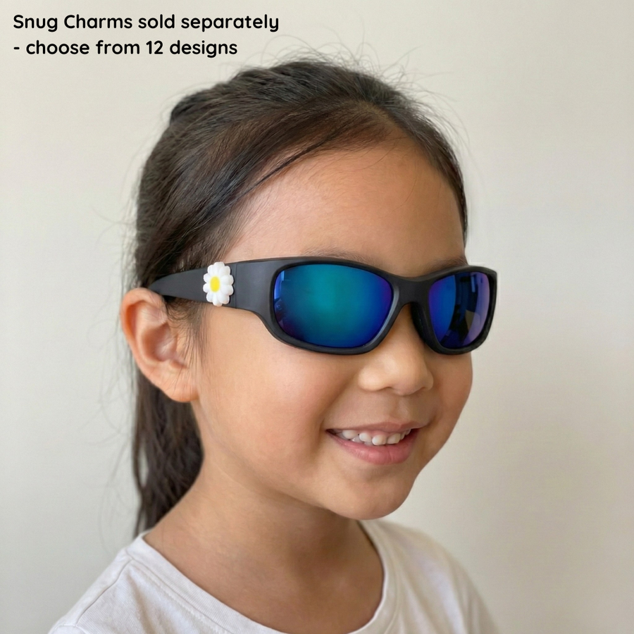 Black Charcoal | REVO Lens | Snug Fit | 6-12 Yrs
