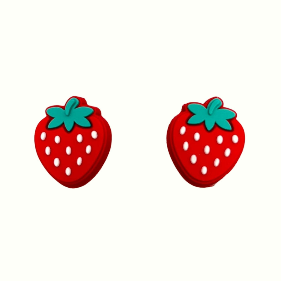 Strawberry Charms | x1 Pair | 3+ Yrs