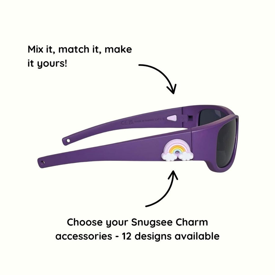 Plum Purple | Polarised Lens | Classic Fit | 3-5+ Yrs