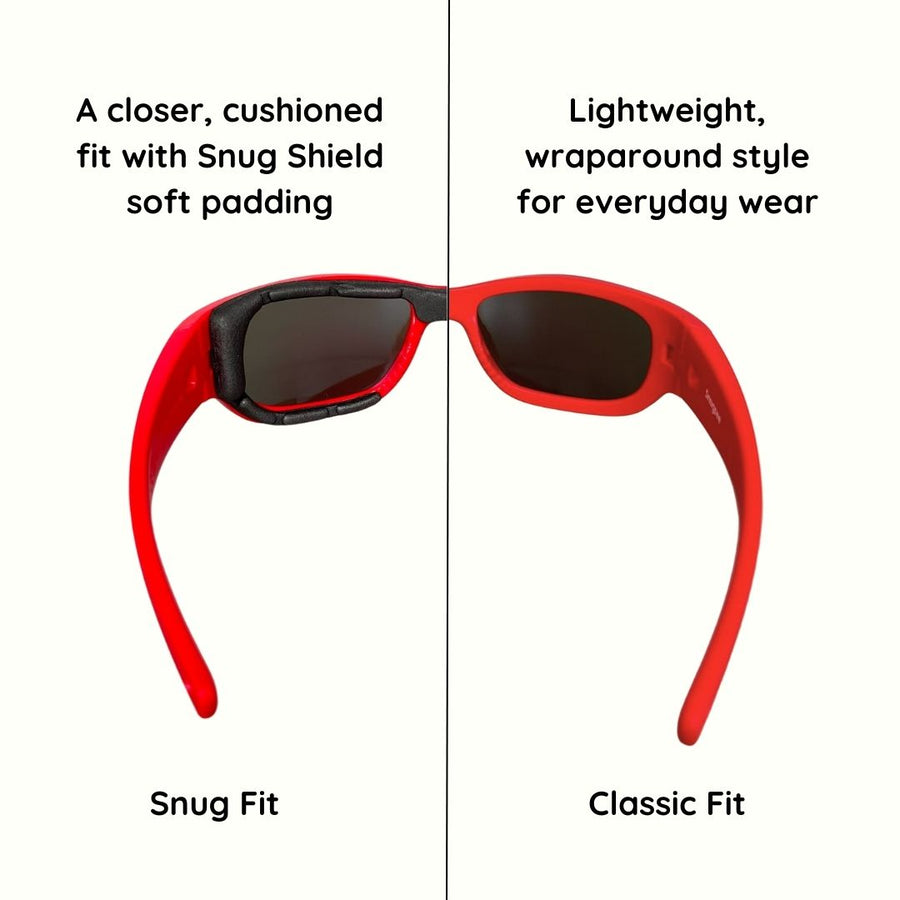 Red Kids Sunglasses | REVO Lens | Classic Fit |3-5 Years
