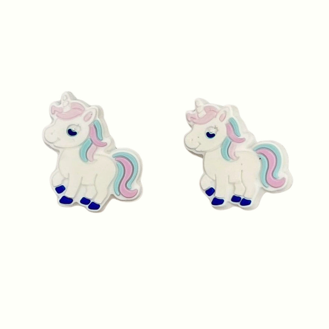 Unicorn Charms | x1 Pair | 3+ Yrs