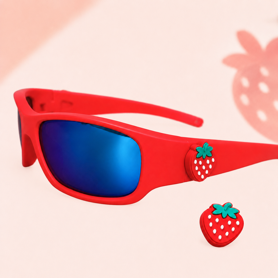 Strawberry Charms | x1 Pair | 3+ Yrs