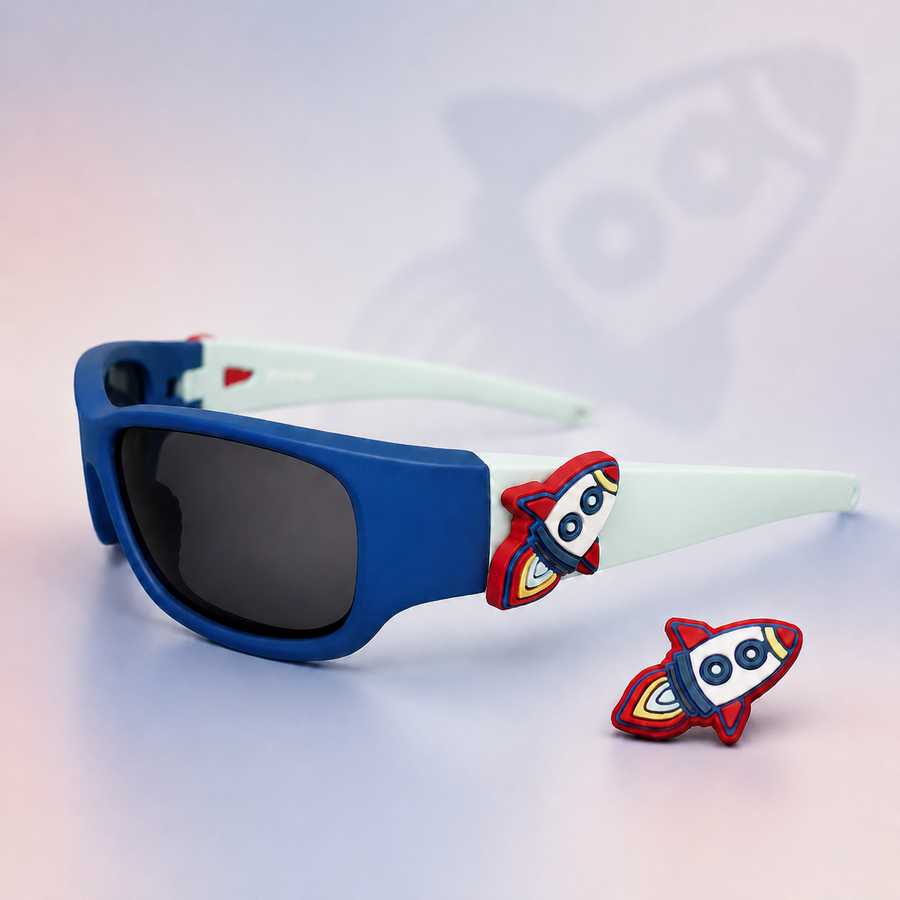 Rocket Ship Charms | x1 Pair | 3+ Yrs