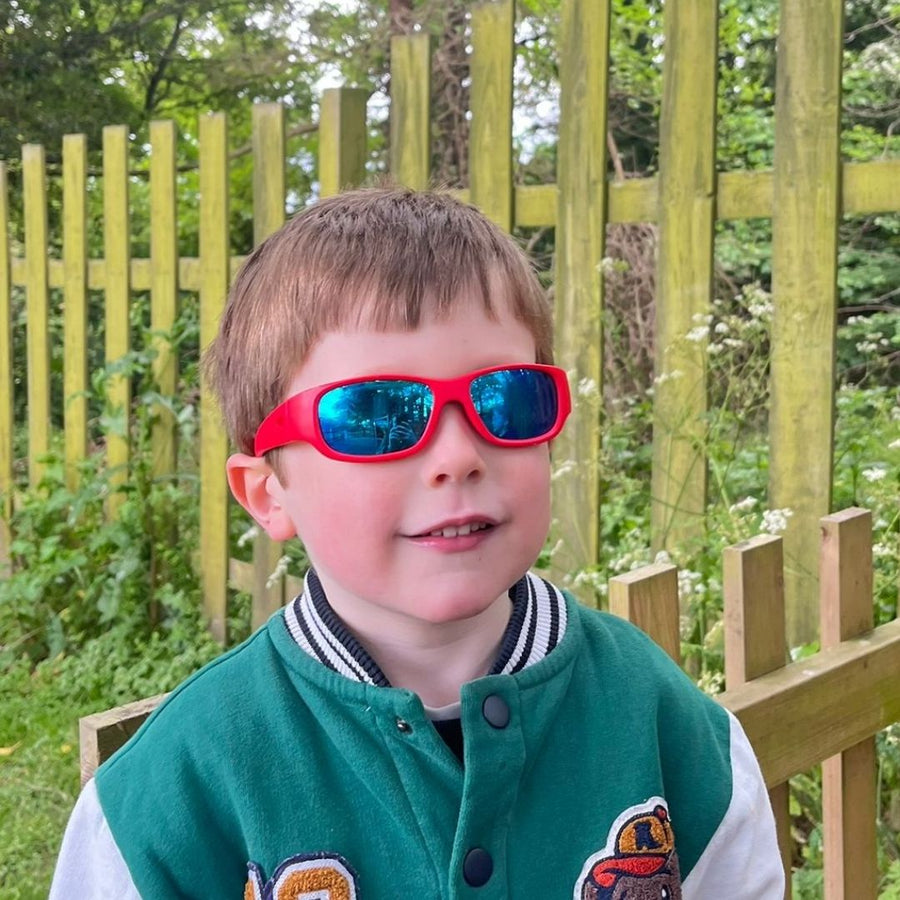 Red | REVO Lens | Snug Fit | 6-12 Yrs