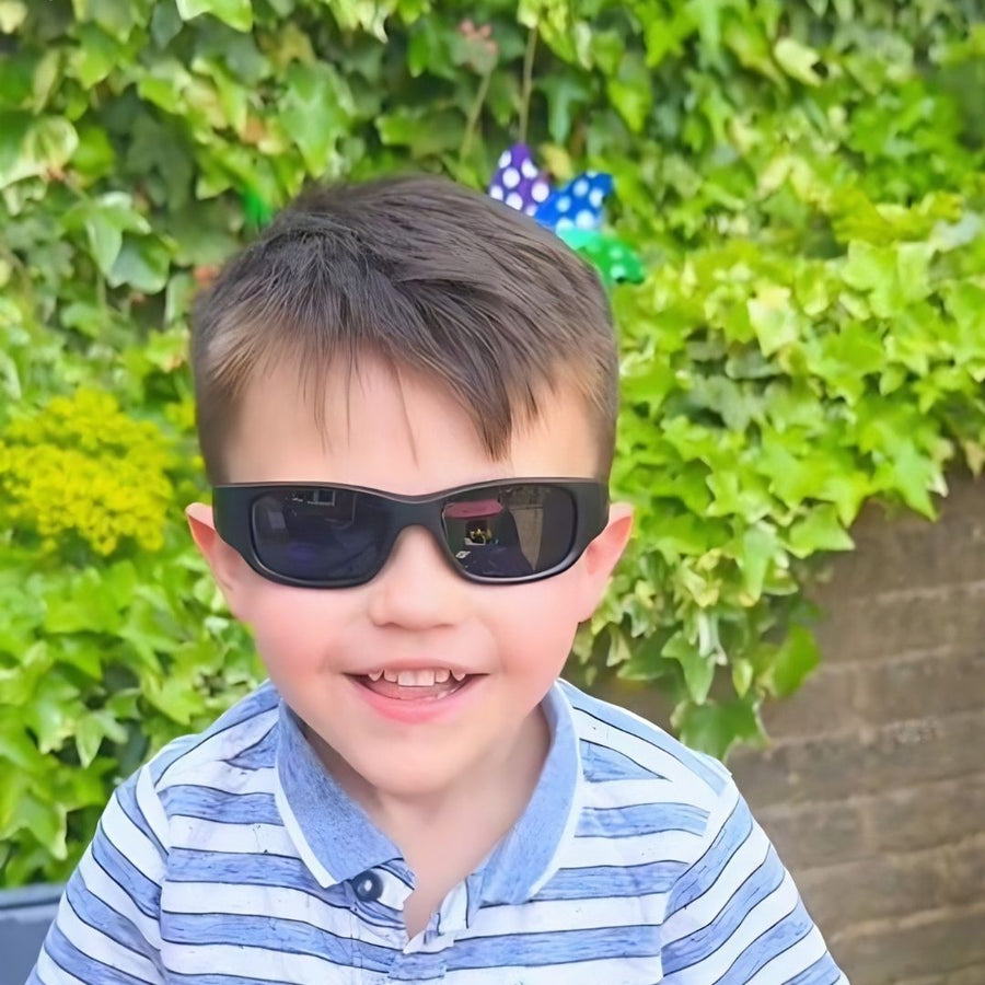 Jet Black | Polarised Lens | Classic Fit | 3-5+ Yrs