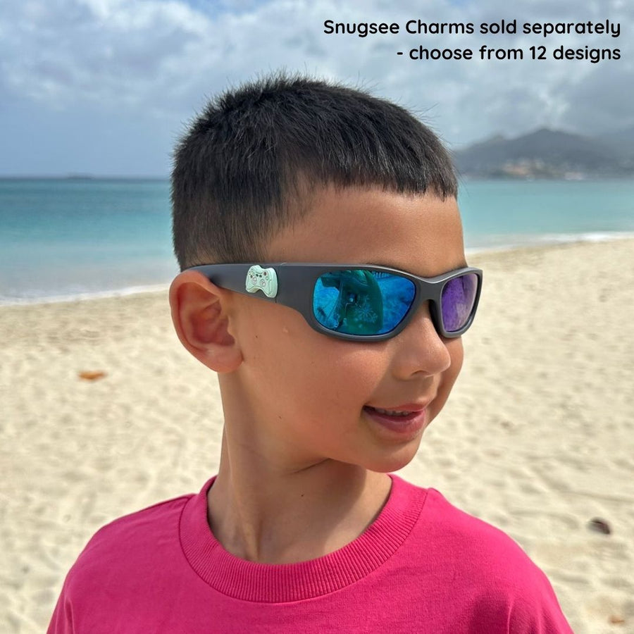 Black Charcoal | REVO Lens | Snug Fit | 6-12 Yrs
