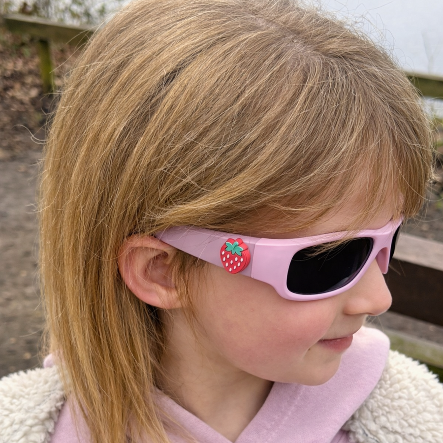 Strawberry Charms | x1 Pair | 3+ Yrs