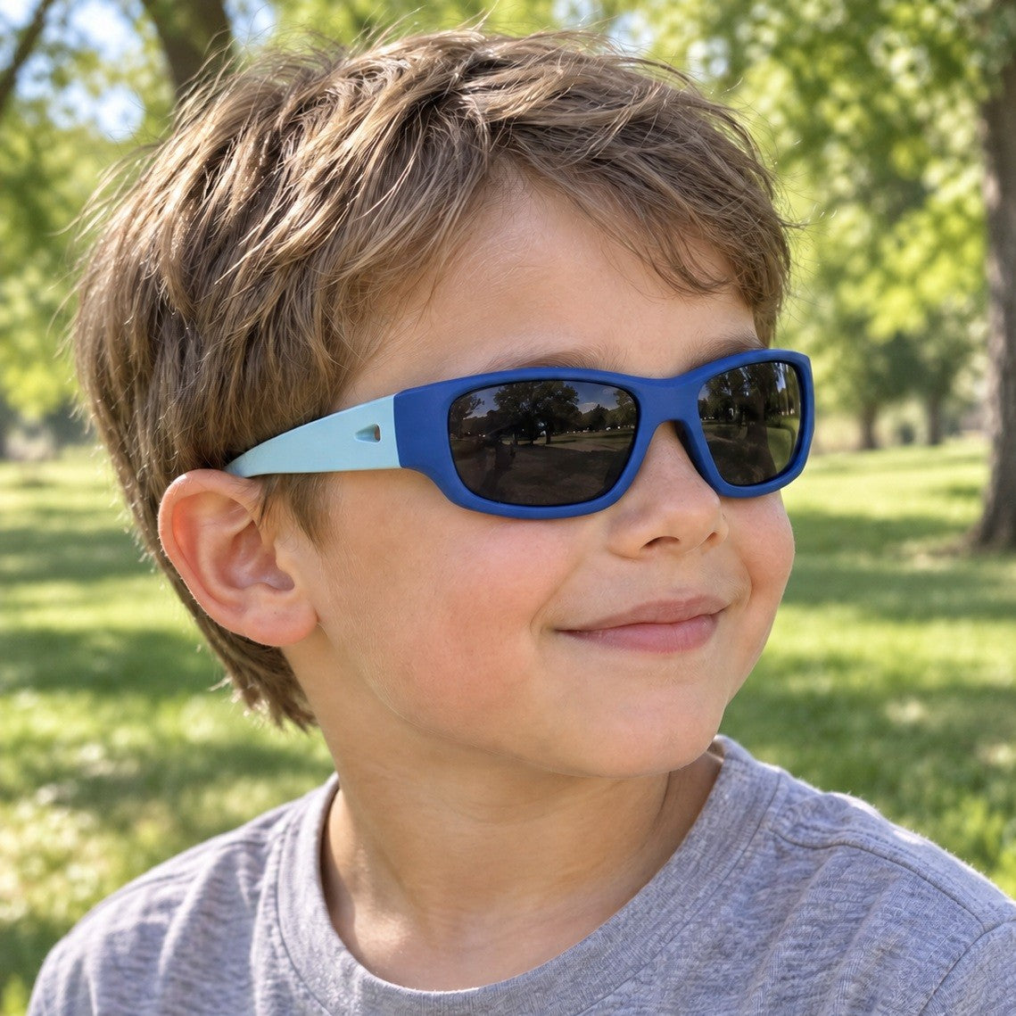 Ocean Blue Kids Sunglasses | Signature Lens | Classic Fit | 6-12 Years